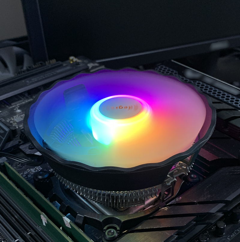 Esports Gaming Fan - RGB وحدة المعالجة المركزية مبرد الهواء