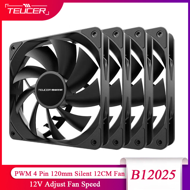 Esports Gaming Fan - TEUCER جهاز كمبيوتر شخصي مروحة PWM