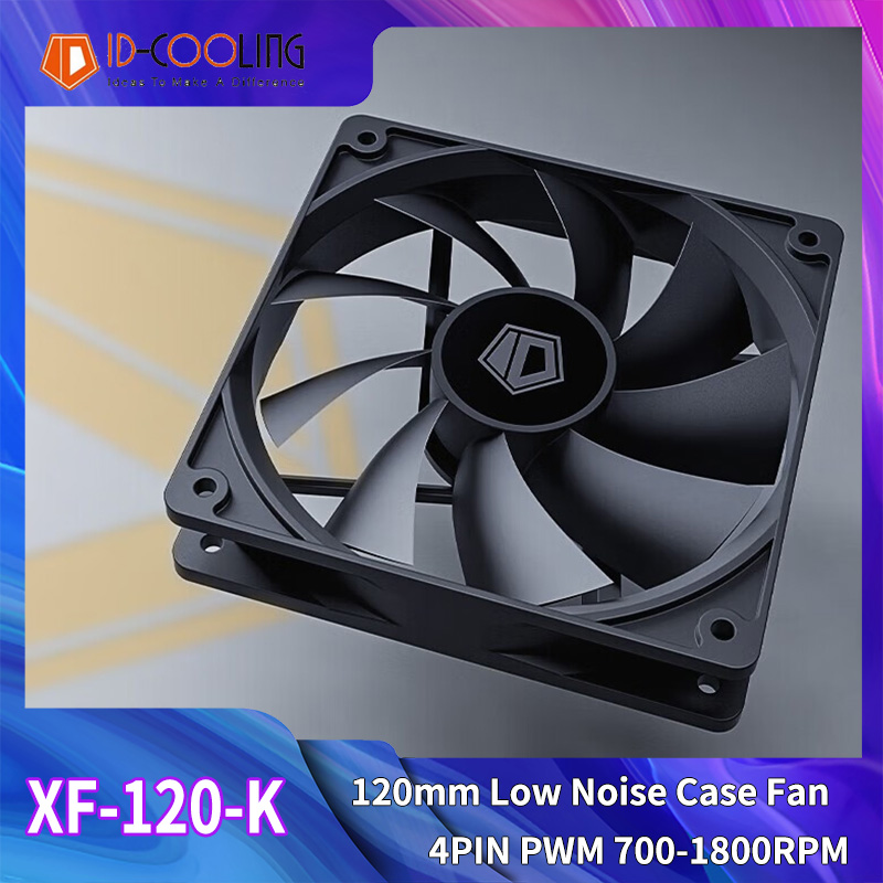 Esports Gaming Fan - ID-COOLING XF-120-K 120 مم 4Pin PWM