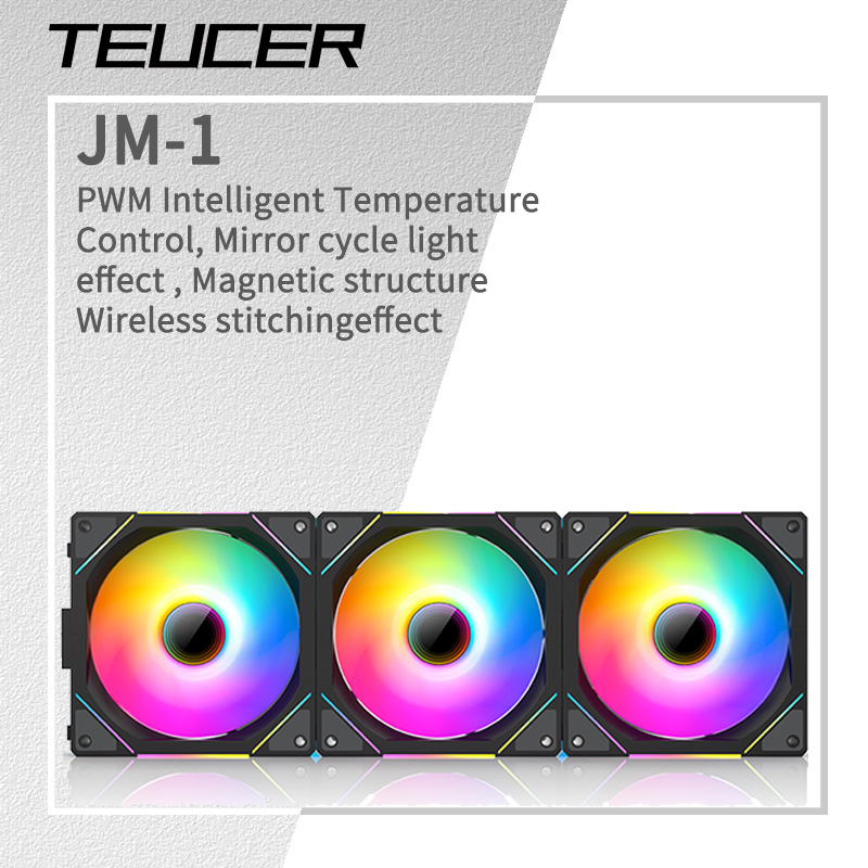 Esports Gaming Fan - TEUCER JM-1 PC مروحة تبريد ARGB