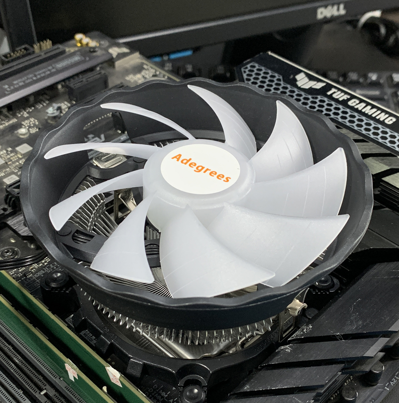 RGB وحدة المعالجة المركزية مبر - مراجعة Esports Gaming Fan وسعره