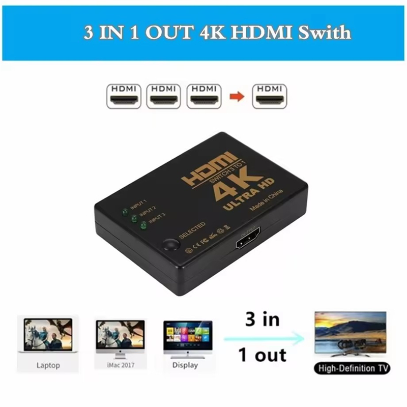 محول HDMI ثلاثي المداخل وذو مخ - مراجعة Esports Gaming Hub وسعره