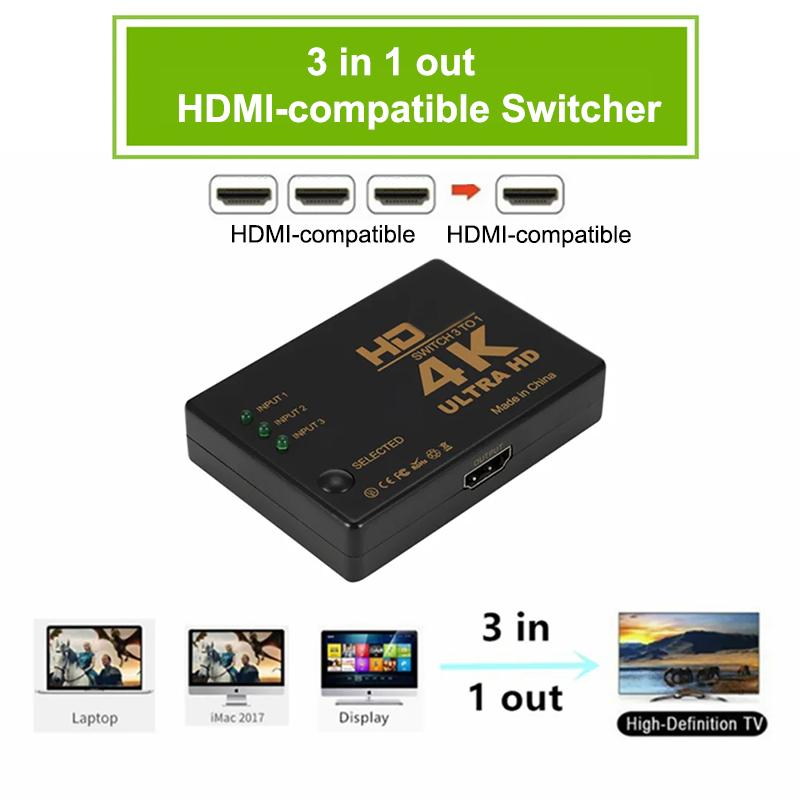 محول HDMI 3 في 1 متوافق مع تقن - مراجعة Esports Gaming Hub وسعره