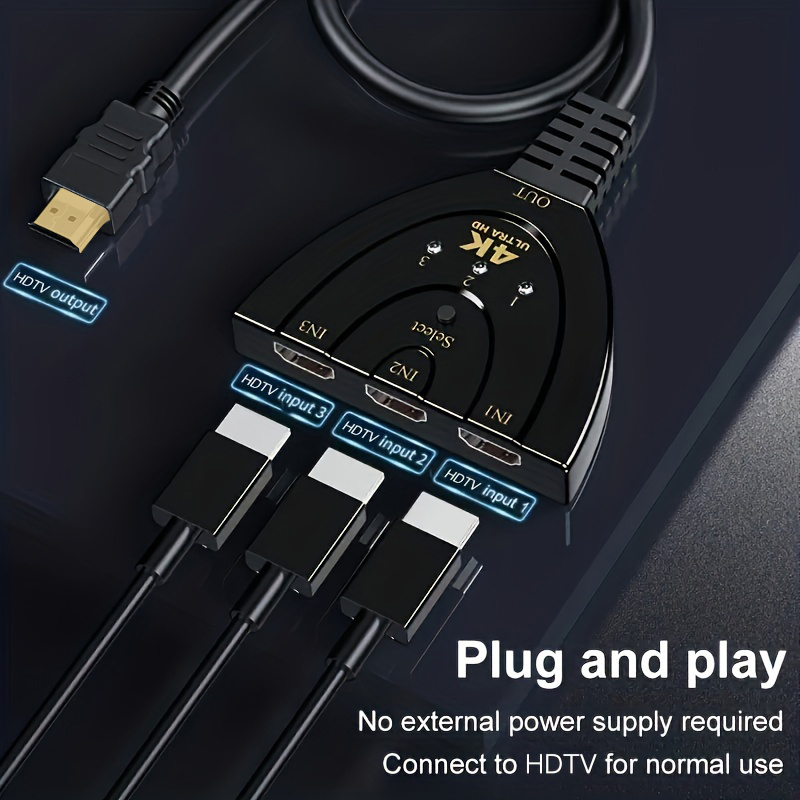 4K * 2K 3 Port HDTV-متوافق مع  - مراجعة Esports Gaming Hub وسعره