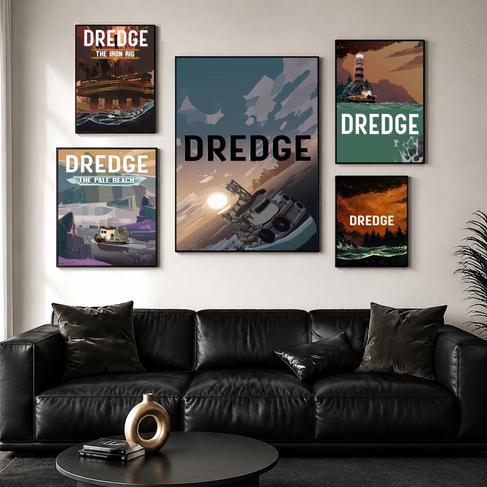 ملصق حائط لعبة D-DredgeS ذاتي  - مراجعة Esports Gaming Poster وسعره