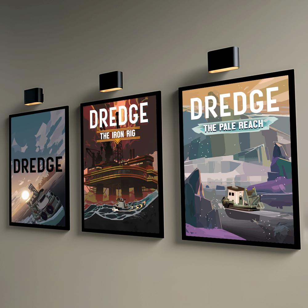 ملصق حائط لعبة D-DredgeS ذاتي  - مراجعة Esports Gaming Poster وسعره