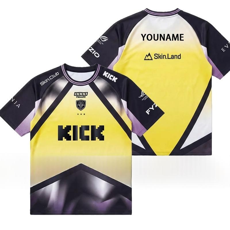 تي شيرت رجالي بتصميم متدرج لفر - مراجعة Esports Gaming Jersey Design وسعره