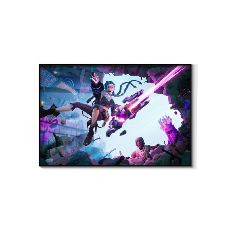 لوحة قماشية غير مؤطرة عالية ال - مراجعة Esports Gaming Poster وسعره