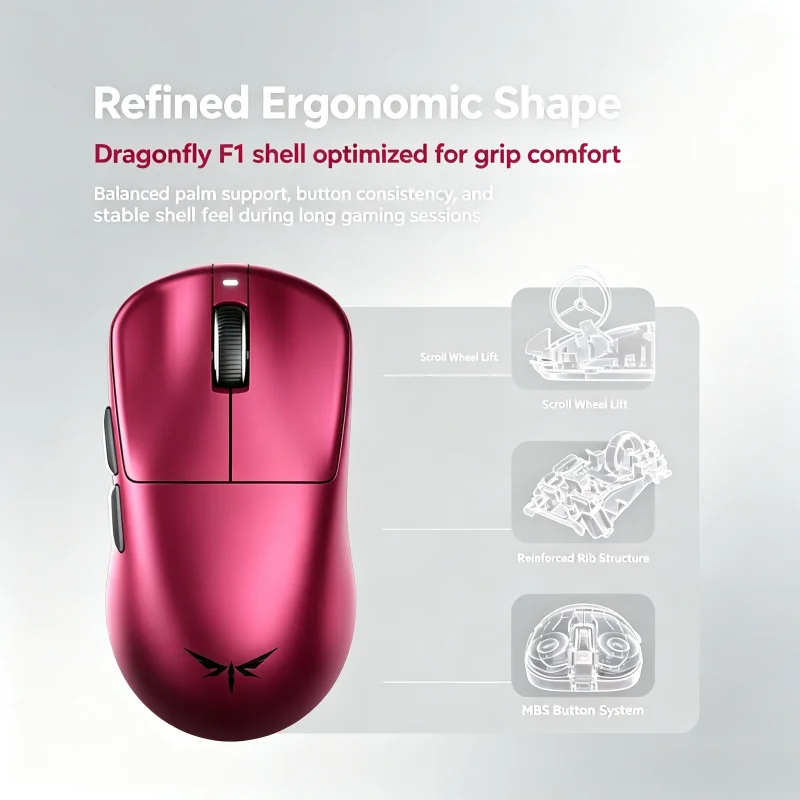 فأرة ألعاب لاسلكية VGN Dragonf - مراجعة Esports Pc Gaming وسعره