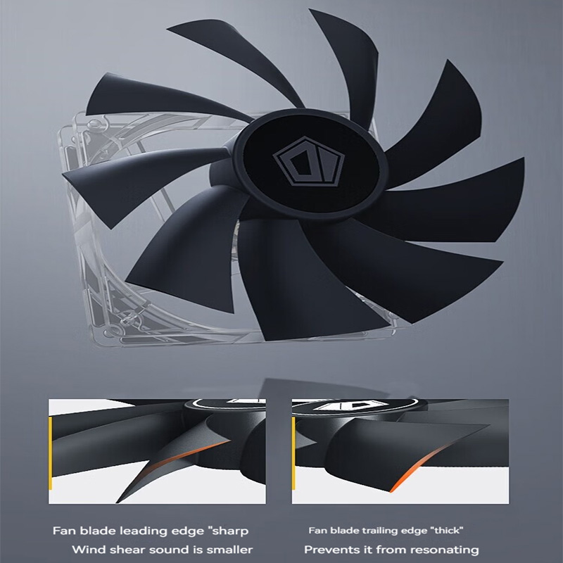 ID-COOLING XF-120-K 120 مم 4Pi - مراجعة Esports Gaming Fan وسعره