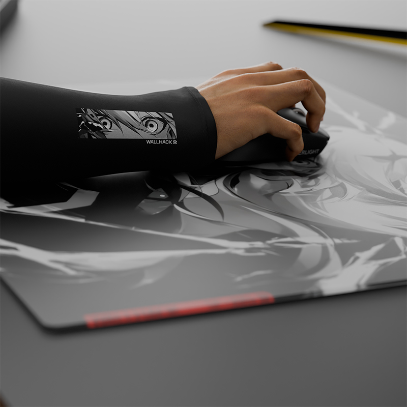 Wallhack Esports حافظة مرفرفة  - مراجعة Esports Gaming Arm Sleeve وسعره
