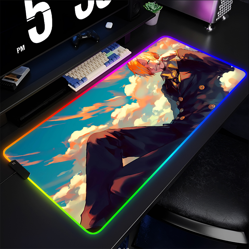 لوحة ماوس RGB بتصميم أنمي من و - مراجعة Esports Pc Gaming وسعره