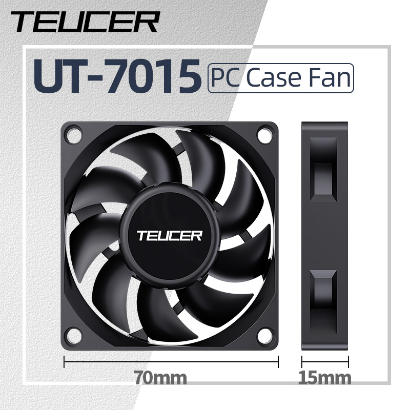 Teucer UT-7015 7 سنتيمتر Chass - مراجعة Esports Gaming Fan وسعره