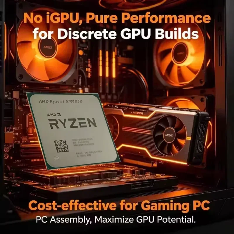 معالج AMD Ryzen 7 5700X3D R7 5 - مراجعة Esports Pc Gaming وسعره